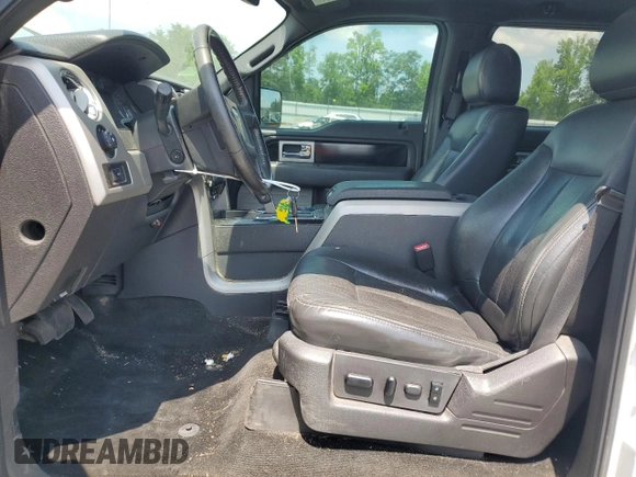 2012 Ford F-150 XL with VIN 1FTFW1ET8CFA98987, listed as a Copart auction lot 61752515 with 219,581 mi miles and Salvage title. Bid and sale history available at DreamBid. Image 7.