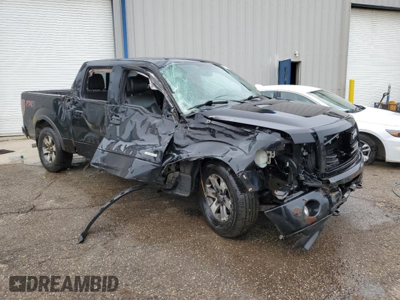 2013 Ford F-150 XL with VIN 1FTFW1ET8DFB48157, listed as a Copart auction lot 57127695 with 257,750 mi miles and Clean title. Bid and sale history available at DreamBid. Image 4.