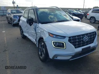 2023 Hyundai Venue SEL with VIN KMHRC8A3XPU262984, listed as a IAAI auction lot 41525855 with 18,361 mi miles and . Bid and sale history available at carsss.com. Image 1.