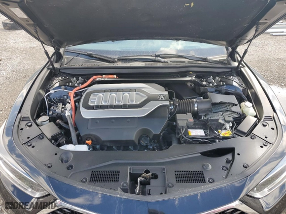 2019 Acura RLX Hybrid Advance Pkg with VIN JH4KC2F99KC000242, listed as a Copart auction lot 48571295 with 40,832 mi miles and Salvage Title. Bid and sale history available at carsss.com. Image 11.