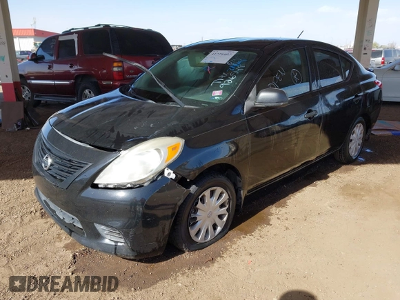 2012 Nissan Versa SL with VIN 3N1CN7AP1CL926548, listed as a IAAI auction lot 41726407 with 179,709 mi miles and . Bid and sale history available at carsss.com. Image 2.