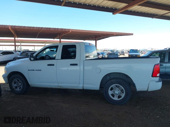 2012 Ram 1500 ST with VIN 1C6RD6FP5CS275091, listed as a IAAI auction lot 42699089 with 266,237 mi miles and . Bid and sale history available at DreamBid. Image 14.