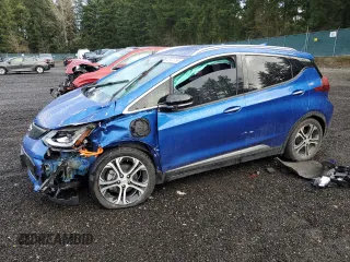 2019 Chevrolet Bolt EV Premier with VIN 1G1FZ6S02K4125344, listed as a Copart auction lot 48924755 with 42,121 mi miles and Salvage Title. Bid and sale history available at carsss.com. Image 1.