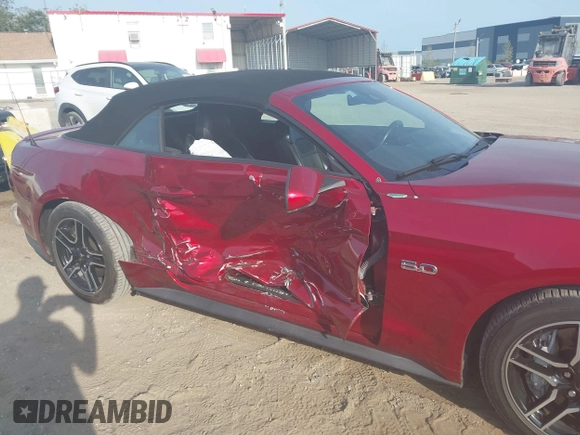 2019 Ford Mustang GT Premium with VIN 1FATP8FFXK5171451, listed as a IAAI auction lot 42211513 with 43,027 mi miles and . Bid and sale history available at DreamBid. Image 6.