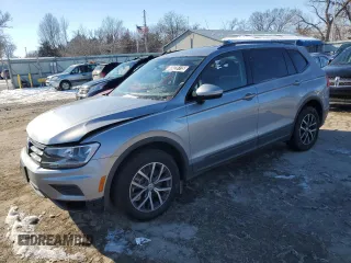 2021 Volkswagen Tiguan S z VIN 3VV1B7AX0MM053787, wystawiony jako Copart lot #88026115 z przebiegiem 67 022 mil mil oraz Czysty tytuł • Clean title. Historia ofert i sprzedaży dostępna na DreamBid. Obrazek 1.