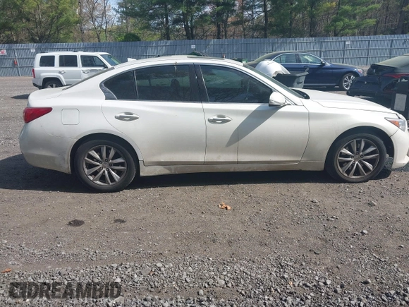 2014 Infiniti Q50 Premium with VIN JN1BV7AR5EM703788, listed as a IAAI auction lot 42118192 with 153,859 mi miles and . Bid and sale history available at DreamBid. Image 13.