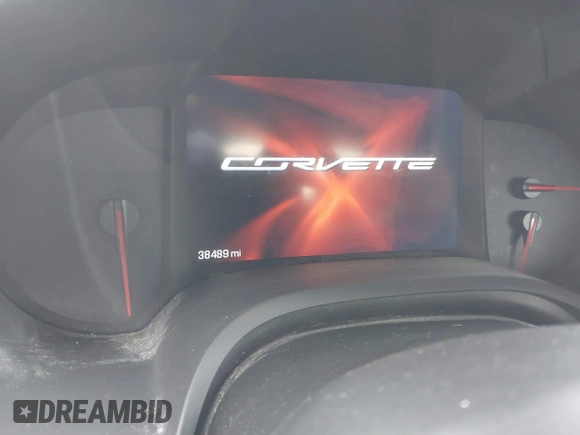 2016 Chevrolet Corvette 3LT with VIN 1G1YF2D73G5118201, listed as a IAAI auction lot 41487006 with 38,489 mi miles. Bid and sale history available at carsss.com. Image 7.