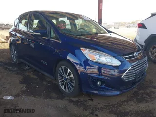 2017 Ford C-Max Energi Titanium with VIN 1FADP5FU4HL117035, listed as a IAAI auction lot 41307723 with 111,750 mi miles. Bid and sale history available at carsss.com. Image 1.