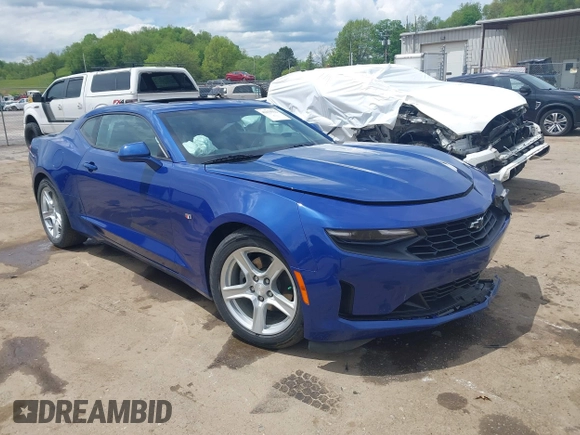 2019 Chevrolet Camaro 1LT z VIN 1G1FB1RX7K0151147, wystawiony jako IAAI lot #42179932 z przebiegiem 51 561 mil mil oraz . Historia ofert i sprzedaży dostępna na DreamBid. Obrazek 1.