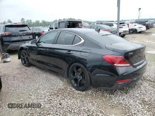 2020 Genesis G70 2.0T with VIN KMTG44LA7LU053209, listed as a Copart auction lot 53784414 with 17,365 mi miles and Salvage Title. Bid and sale history available at carsss.com. Image 2.