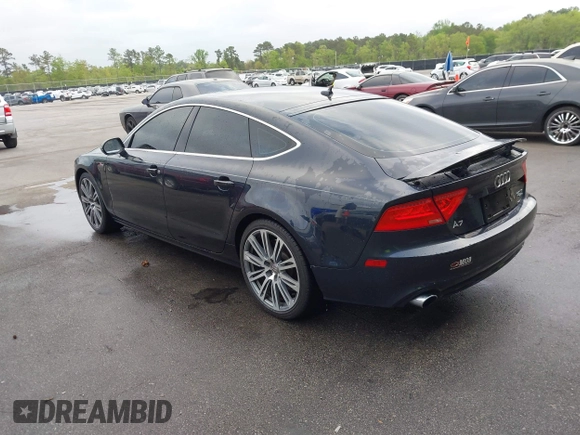 2012 Audi A7 Premium Plus with VIN WAUYGAFC6CN126289, listed as a IAAI auction lot 41945024 with 126,465 mi miles and . Bid and sale history available at DreamBid. Image 3.