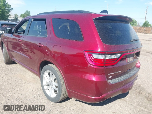 2024 Dodge Durango R/T Premium with VIN 1C4SDJCT6RC185613, listed as a IAAI auction lot 42699197 with 27,136 mi miles and . Bid and sale history available at DreamBid. Image 3.