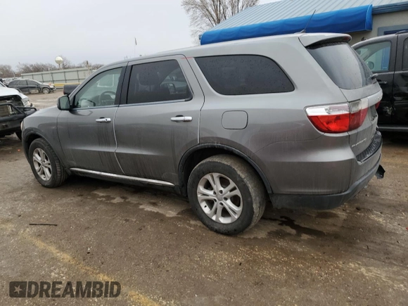 2012 Dodge Durango SXT z VIN 1C4RDHAG5CC293130, wystawiony jako Copart lot #47631165 z przebiegiem 224 059 mil mil oraz Szkoda całkowita • Salvage title. Historia ofert i sprzedaży dostępna na DreamBid. Obrazek 2.