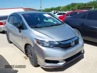 2018 Honda Fit Sport with VIN 3HGGK5G66JM709483, listed as a IAAI auction lot 42030546 with 84,127 mi miles and . Bid and sale history available at carsss.com. Image 1.