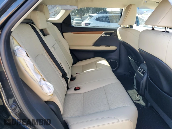 2021 Lexus RX 450h with VIN 2T2HGMDA9MC067213, listed as a Copart auction lot 48599255 with 28,234 mi miles and Salvage title. Bid and sale history available at DreamBid. Image 10.