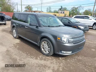 2016 Ford Flex SEL z VIN 2FMGK5C82GBA21945, wystawiony jako IAAI lot #42206498 z przebiegiem 141 320 mil mil oraz . Historia ofert i sprzedaży dostępna na DreamBid. Obrazek 1.