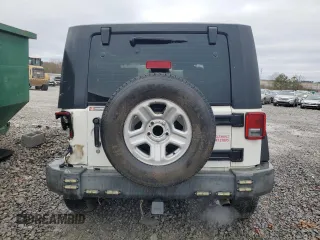 2008 Jeep Wrangler X z VIN 1J4FZ24168L526507, wystawiony jako Copart lot #85711354 z przebiegiem 204 531 mil mil oraz Szkoda całkowita • Salvage title. Historia ofert i sprzedaży dostępna na DreamBid. Obrazek 6.