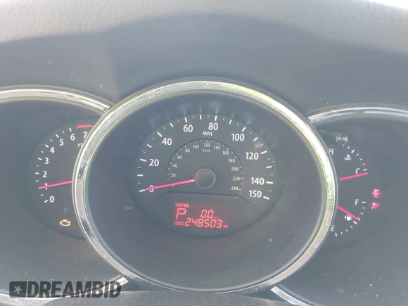 2012 Kia Sorento LX with VIN 5XYKTDA60CG249102, listed as a IAAI auction lot 41917579 with 248,503 mi miles. Bid and sale history available at carsss.com. Image 7.