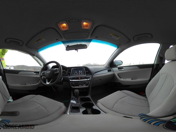 2019 Hyundai Sonata SE with VIN 5NPE24AF7KH734294, listed as a IAAI auction lot 41661304 with 50,355 mi miles. Bid and sale history available at carsss.com. Image 18.