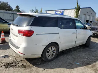 2017 Kia Sedona LX with VIN KNDMB5C1XH6237147, listed as a Copart auction lot 45484495 with Not Provided miles and Salvage Title. Bid and sale history available at DreamBid. Image 3.