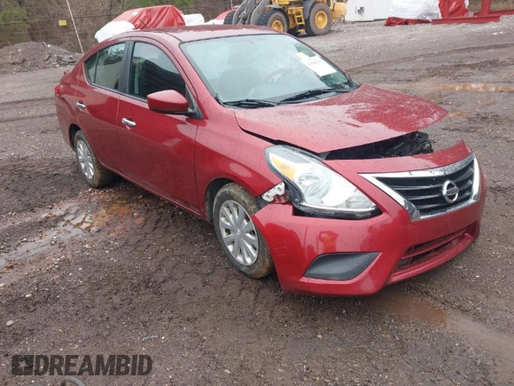 2016 Nissan Versa S with VIN 3N1CN7AP0GL855980, listed as a IAAI auction lot 41566513 with 117,717 mi miles. Bid and sale history available at carsss.com. Image 1.