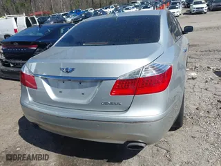 2011 Hyundai Genesis with VIN KMHGC4DF4BU128969, listed as a IAAI auction lot 41805517 with 108,353 mi miles. Bid and sale history available at carsss.com. Image 16.