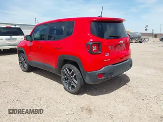 2021 Jeep Renegade Upland with VIN ZACNJDAB4MPM26829, listed as a IAAI auction lot 42261361 with 16,417 mi miles and . Bid and sale history available at DreamBid. Image 3.