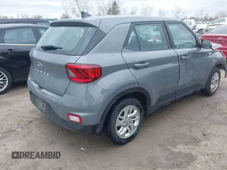 2021 Hyundai Venue SE with VIN KMHRB8A3XMU066719, listed as a IAAI auction lot 42016325 with 105,191 mi miles and . Bid and sale history available at DreamBid. Image 4.