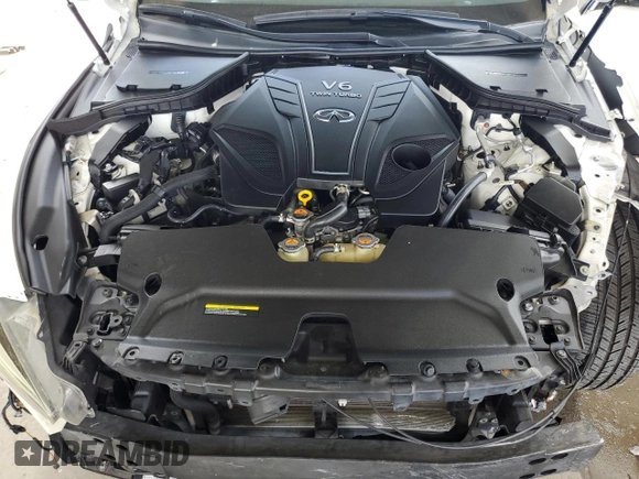 2021 Infiniti Q50 Pure with VIN JN1EV7AP3MM704352, listed as a Copart auction lot 51547225 with 21,296 mi miles and Non Repairable. Bid and sale history available at DreamBid. Image 11.