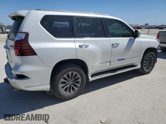 2019 Lexus GX with VIN JTJBM7FX2K5236324, listed as a Copart auction lot 48369645 with 71,901 mi miles and Salvage Title. Bid and sale history available at carsss.com. Image 3.