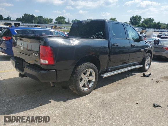 2017 Ram 1500 Express z VIN 1C6RR7KG6HS858306, wystawiony jako Copart lot #62990605 z przebiegiem 102 444 mil mil oraz Czysty tytuł • Clean title. Historia ofert i sprzedaży dostępna na DreamBid. Obrazek 3.