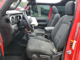 2021 Jeep Wrangler Unlimited Sport S with VIN 1C4HJXDN7MW544741, listed as a Copart auction lot 81781204 with 78,481 mi miles and Non repairable. Bid and sale history available at DreamBid. Image 7.
