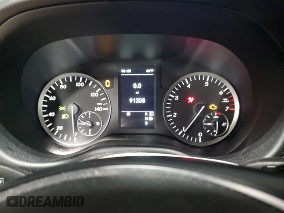 2019 Mercedes-Benz Metris Passenger with VIN WD4PG2EE5K3576393, listed as a Copart auction lot 86137904 with 91,308 mi miles and Salvage title. Bid and sale history available at DreamBid. Image 9.