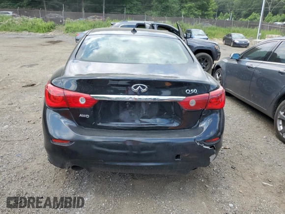 2014 Infiniti Q50 Premium z VIN JN1BV7AR4EM684800, wystawiony jako Copart lot #62695695 z przebiegiem 144 732 mil mil oraz Szkoda całkowita • Salvage title. Historia ofert i sprzedaży dostępna na DreamBid. Obrazek 6.
