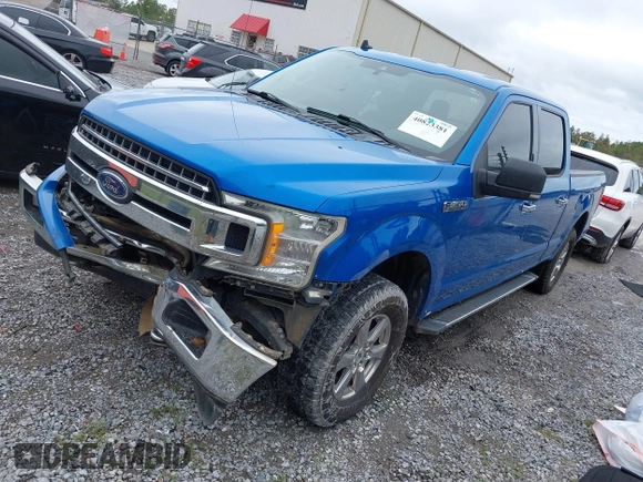 2019 Ford F-150 XL with VIN 1FTFW1E58KFA68470, listed as a IAAI auction lot 40823381 with 174,401 mi miles and . Bid and sale history available at DreamBid. Image 2.