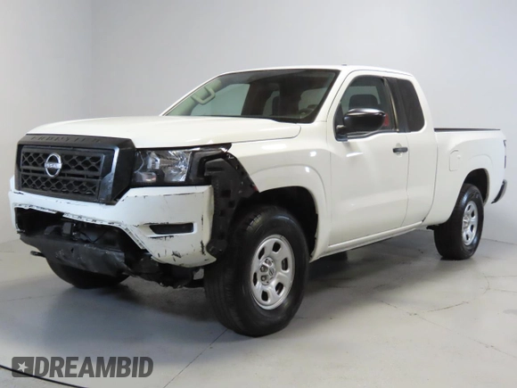 2024 Nissan Frontier S with VIN 1N6ED1CM3RN642238, listed as a Copart auction lot 44577095 with 2,233 mi miles and Salvage title. Bid and sale history available at DreamBid. Image 2.