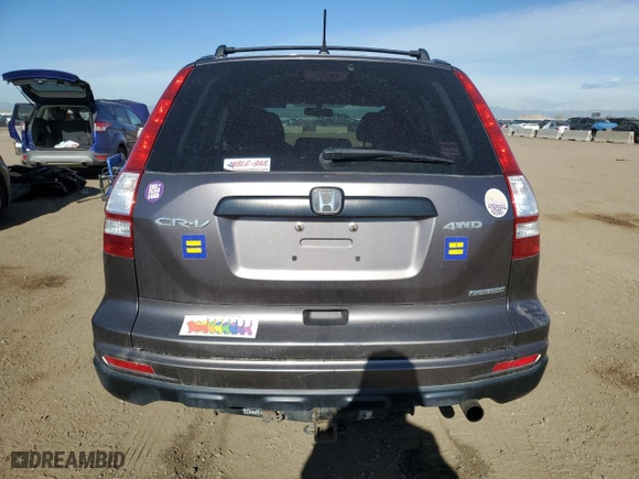 2011 Honda CR-V SE with VIN 5J6RE4H49BL002820, listed as a Copart auction lot 53569445 with 166,403 mi miles and Salvage Title. Bid and sale history available at carsss.com. Image 6.