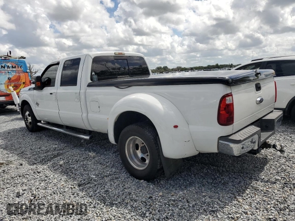 2015 Ford F-350 Lariat with VIN 1FT8W3CT1FEA51785, listed as a Copart auction lot 64638165 with 431,065 mi miles and Salvage title. Bid and sale history available at DreamBid. Image 2.