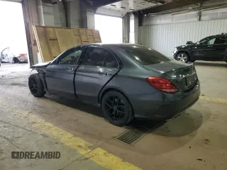 2016 Mercedes-Benz C 450 AMG with VIN 55SWF6EB2GU119202, listed as a Copart auction lot 54475925 with 62,861 mi miles and Salvage title. Bid and sale history available at DreamBid. Image 2.