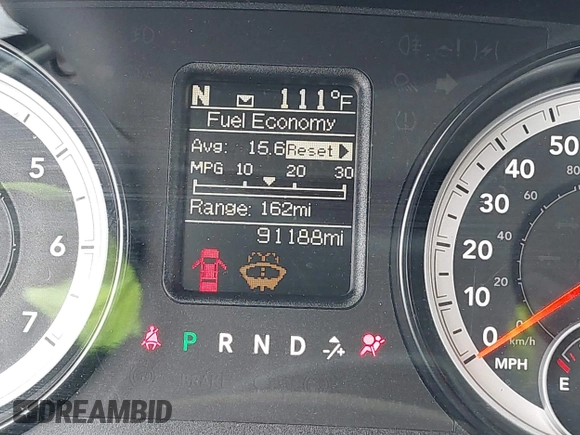 2014 Ram 1500 Big Horn with VIN 1C6RR7GT9ES157602, listed as a IAAI auction lot 42378674 with 91,188 mi miles and . Bid and sale history available at DreamBid. Image 14.