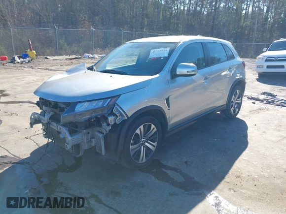 2021 Mitsubishi Outlander Sport SE with VIN JA4APVAU9MU019119, listed as a IAAI auction lot 41357738 with 124,480 mi miles. Bid and sale history available at carsss.com. Image 21.