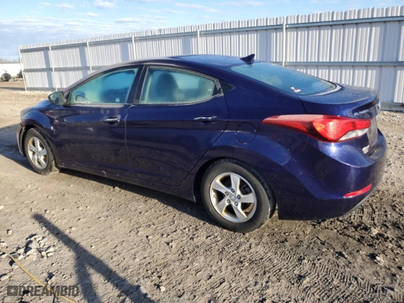 2014 Hyundai Elantra SE with VIN 5NPDH4AE8EH488667, listed as a Copart auction lot 50527555 with NaN miles and Clean Title. Bid and sale history available at carsss.com. Image 2.