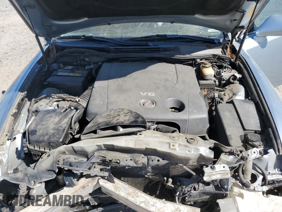 2008 Lexus IS 250 with VIN JTHCK262585022763, listed as a Copart auction lot 50690235 with 216,766 mi miles and Salvage Title. Bid and sale history available at carsss.com. Image 11.