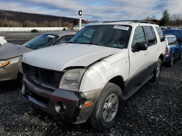 2004 Mercury Mountaineer Convenience z VIN 4M2ZU86K84UJ09656, wystawiony jako Copart lot #82852813 z przebiegiem 170 278 mil mil oraz Szkoda całkowita • Salvage title. Historia ofert i sprzedaży dostępna na DreamBid. Obrazek 1.