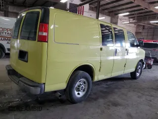 2016 GMC Savana Cargo z VIN 1GTW7AFF3G1904467, wystawiony jako Copart lot #50577005 z przebiegiem 137 186 mil mil oraz Czysty tytuł • Clean title. Historia ofert i sprzedaży dostępna na DreamBid. Obrazek 3.