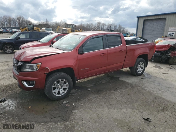 2015 Chevrolet Colorado 4WD LT with VIN 1GCGTBE3XF1152696, listed as a Copart auction lot 51391635 with 132,998 mi miles and Salvage Title. Bid and sale history available at carsss.com. Image 1.
