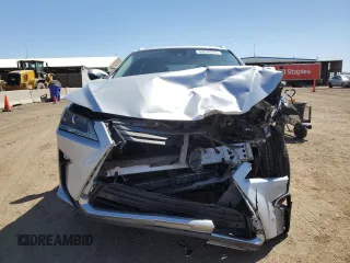 2017 Lexus RX 350 with VIN 2T2BZMCA9HC101738, listed as a Copart auction lot 53574575 with 136,677 mi miles and Salvage title. Bid and sale history available at DreamBid. Image 5.