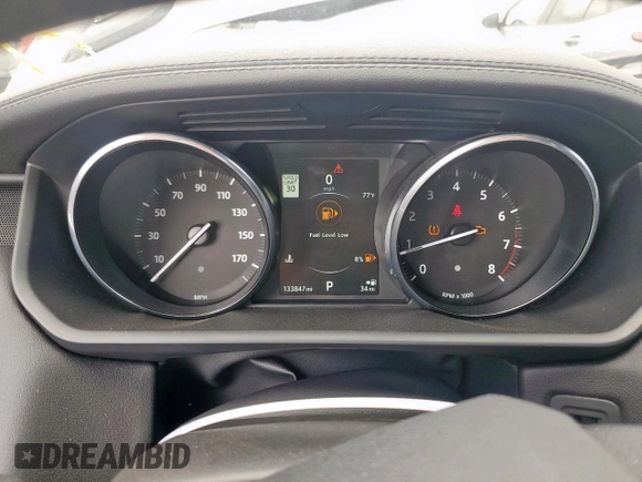 2016 Land Rover Range Rover Sport HSE with VIN SALWR2VF6GA559834, listed as a Copart auction lot 48493675 with 133,847 mi miles and Clean title. Bid and sale history available at DreamBid. Image 9.