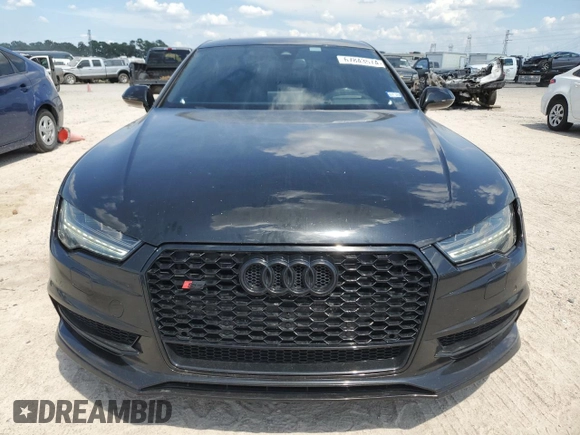 2016 Audi S7 with VIN WAUW2AFC8GN008126, listed as a Copart auction lot 67843574 with 78,139 mi miles and Salvage Title. Bid and sale history available at carsss.com. Image 5.