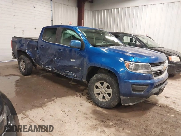 2020 Chevrolet Colorado 4WD Work Truck with VIN 1GCGTBEN3L1162483, listed as a IAAI auction lot 41629658 with 74,416 mi miles and . Bid and sale history available at DreamBid. Image 1.